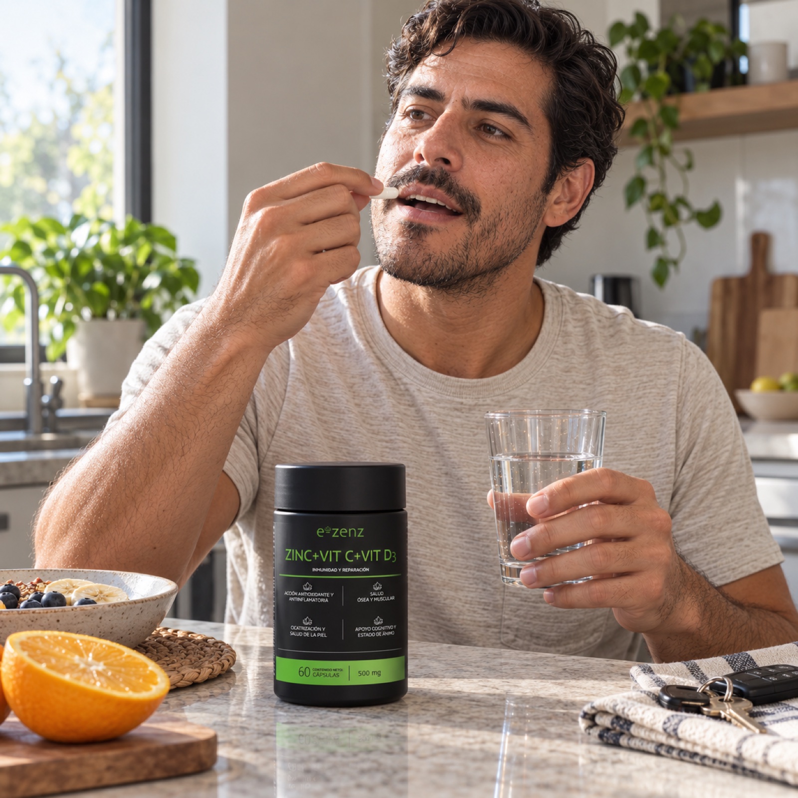 Zinc + Vit C + Vit D3